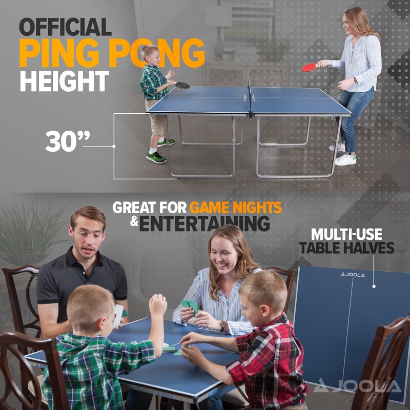 48 Inch Foldable deals Table Tennis Game